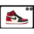 thumbnail image 5 of Jo r-dan 1 high Bred toe, Size 5, 5 of 5