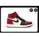 thumbnail image 5 of Jo r-dan 1 high Bred toe, Size 5, 5 of 5