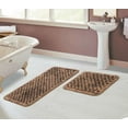 Artegrade Paros Bathroom Mat Set of 2 Piece, Brown color Luxury Bath ...