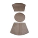 thumbnail image 4 of Practical and Elegant 7 Pcs PVC Wedge Placemats Non Slip and Insulating, 4 of 11