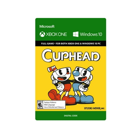 Microsoft Cuphead – Xbox One and Windows 10 Digital (Best Downloadable Xbox One Games)