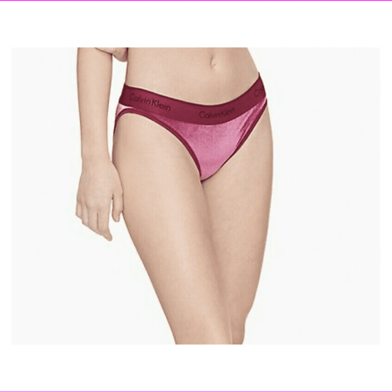 Calvin Klein Underwear Women's Modern Cotton Velvet Bikini