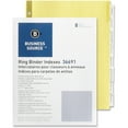 thumbnail image 2 of (2 pack) Business Source, BSN36691, Insertable Tab Indexes, 8 / Set, 2 of 7