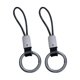 thumbnail image 4 of 2 llaveros para coche, accesorio sencillo, cuerda de cuero PU, llavero, soporte para llavero, negro Zulema Llaveros de coche, 4 of 7