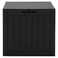 Costway 30 Gallon Deck Box Storage Container Seating Tools Organization