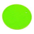 thumbnail image 1 of Tapis en Caoutchouc Antidérapant Résistant à la Chaleur, Coussin Rond Coloré, Dessous de Verre, Support de Pot, Tapis en Silicone, 1 of 3