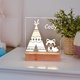 thumbnail image 2 of Luz de noche led personalizada Nombre personalizado Hada Mariposa Dinosaurio Elfo Motocicleta Animal Acrílico 3d Lámpara USB para niños Cumpleaños Regalo de Navidad Feliz Sencillez, 2 of 5