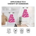thumbnail image 4 of Kdxio Vintage Flowers Hand Towel with Loop Hanging Towel Absorbent Tie Towels for Kitchen Tea Bar Bathroom Decor, 4 of 7