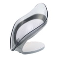 thumbnail image 1 of Soap Holder Dish Bathroom Shower Storage Plate Stand Box Tray Case Grey, 1 of 9