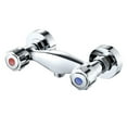 thumbnail image 4 of WinWay Easily installed Wall Mounted Chrome Finished Dual Control Shower Faucet,, 4 of 7