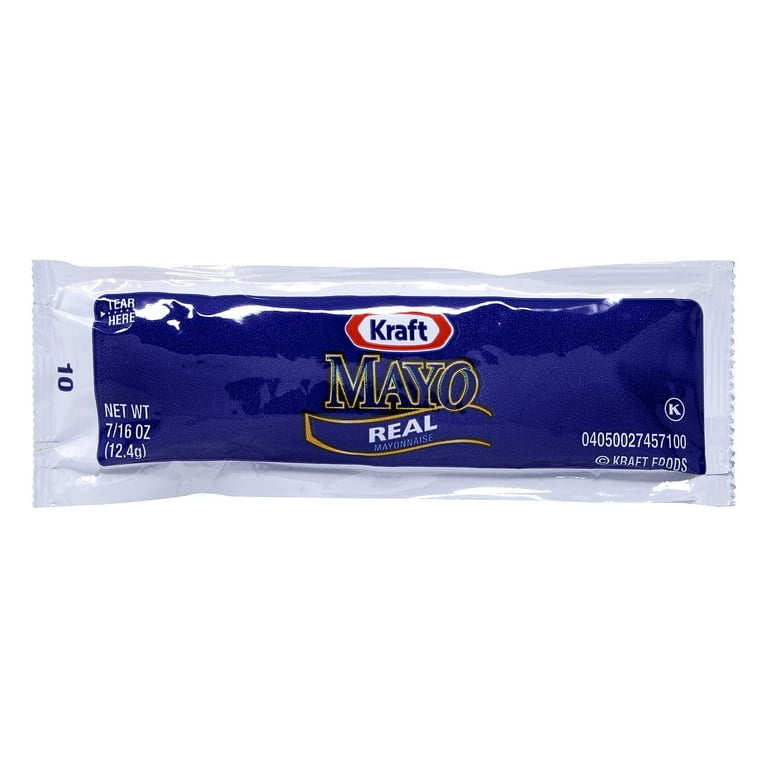 Mayo Real, Mayonnaise Single Serve Packets, 220-01118, 0.44 oz