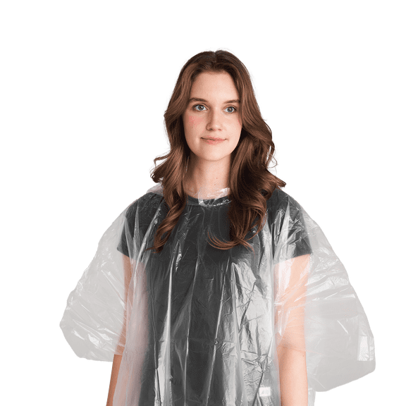 Vêtement de pluie léger et imperméable avec capuche Coghlan - Poncho d'urgence, 1 pièce