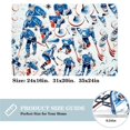 thumbnail image 2 of Ice Hockey Soft Polyester Non-Slip Machine Washable Floor Carpet Door Mat Office Rugs, 2 of 6