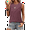 Wine red, variant on Women Loose Fit Crew Neck Casual Sleeveless Tank Tops S