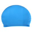 thumbnail image 4 of EIMELI New Adult Swimming Cap Waterproof Silicon Waterdrop Cover Dark Blue, 4 of 6