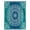 Blue Teal, variant on Teal Blue Boho Waterproof Fabric Shower Curtain,Retro White Rustic Flower Ethnic Pattern Waterproof Fabric Shower Curtain for Bathroom Curtains Bathtubs Shower Curtains with 12 Hooks Stall 48x72in