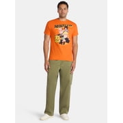 Naruto Mens and Big Mens Graphic Tee with Short Sleeves, Sizes S-3XL