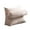 Beige, variante sur CJiaWei Coussin de Tête de Lit Triangulaire Coussin pour Tête de Lit de Dortoir Coussins de Lit Coussin de Traversin Dossier Triangulaire Cr Eam