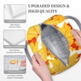thumbnail image 3 of Balery Autumn Maple Leaves Bolsa de Almuerzo para Mujeres, Caja de Almuerzo, Bolsa de Almuerzo Pequeña Impermeable, Tote de Almuerzo Reutilizable con Gran Capacidad, 3 of 6