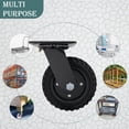 thumbnail image 5 of Rueda giratoria Lygoeege, resistente, 15 cm x 2, capacidad de 360 kg, 5 of 5