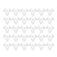 thumbnail image 1 of Embellecedor interior Consola Panel de salpicadero Interruptor Bisel Puerta Lateral Tronco Plástico Retenedor Ajuste Sujetador Clip Ajuste para Toyota para Lexus y más coches - Paquete de 30 Blanco, 1 of 1