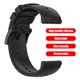 thumbnail image 4 of Correa de reloj de pulsera de silicona suave con hebilla para Suunto 9/9 Baro (negro), 4 of 9