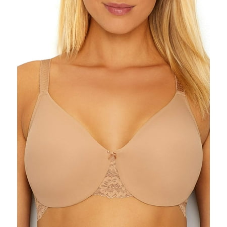 Women's Elila 1305 Jacquard Softcup Bra with Cushioned Straps (Nude 52M)