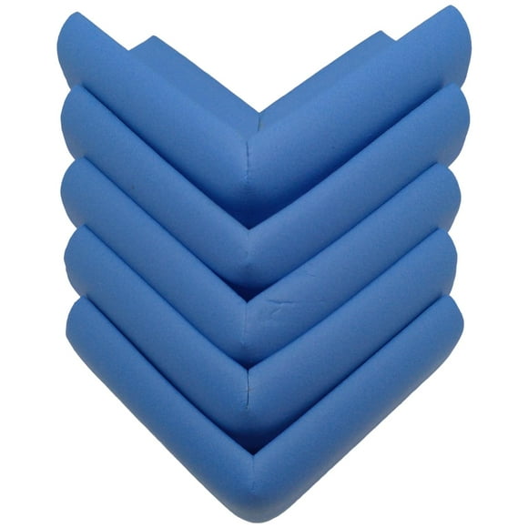 Espuma protectora muebles ProtekBlue 5pzas 6x6x2.5cm Azul Tipo L Protector Espuma Suave