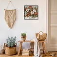 thumbnail image 3 of Stupell Industries Farmhouse Muted Vibe Bouquet Black Framed Giclee Art, 12 x 12, by Carol Robinson, 3 of 8