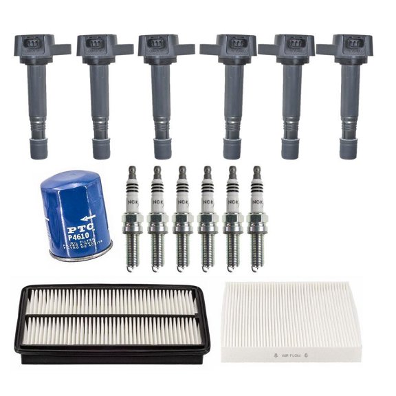 Direct Ignition Coils Spark Plugs & Filters for Honda Pilot 3.5L 2009-2014 15pc