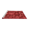 thumbnail image 2 of Ahgly Company Machine Washable Indoor Square Oriental Red Traditional Area Rugs, 8' Square, 2 of 4
