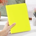 thumbnail image 5 of Solivara A5 PU Leather Zipper Notebook 26x19.5cm 200 Pages Lined Document Organizer(Yellow,10.24*7.68in), 5 of 6