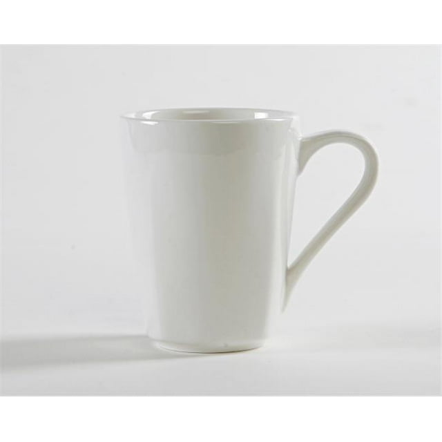 Tuxton China AMU-080 Tasse à Café AlumaTux Modena 11,75 Po - Blanc Perle - 2 Douzaines