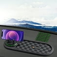 thumbnail image 5 of Non-Slip Car Phone Pad, Multifunctional Car Anti-Slip Mat Auto Phone Holder with Temporary Parking Number, 360° Spin Dash Board Accessories, Large Space for Phones, Sunglasses, Keys, and Gadgets, 5 of 5