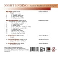 thumbnail image 2 of Zeitgeist - Night Singing - Music & Performance - CD, 2 of 2
