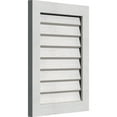 thumbnail image 3 of Ekena Millwork 18"W x 32"H Rectangle Gable Vent (23"W x 37"H Frame Size): Primed, Non-Functional, Rough Sawn Western Red Cedar Gable Vent w/ Decorative Face Frame, 3 of 6