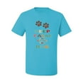 thumbnail image 2 of Keep Calm And Blame The Dog Dog Lover Men's Graphic T-Shirt, Light Turquoise, X-Large, 2 of 3