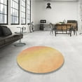 thumbnail image 4 of Ahgly Company Machine Washable Indoor Rectangle Transitional Orange Area Rugs, 2' x 3', 4 of 7