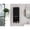 Black, variant on TUHOME Mila Medicine Cabinet Organizer, Wall-Mounted Bathroom Cabinet, 1 Door & 4 Shelves, Light Gray