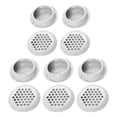 thumbnail image 4 of 10 Pcs Cache-Grille Rond en Métal pour Armoire et Placard Ventilation Maison, 4 of 8