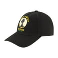 thumbnail image 4 of Peanuts Baseball Hat, Snoopy Great Pumpkin Believer Men's Snapback Baseball Cap, Black, One Size, 4 of 5