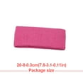 thumbnail image 4 of Sonducket Bandas para el cabello de moda Exquisita diadema de algodón Diademas universales para el cuidado de la piel Artículos para el hogar Accesorios Accesorios de disfraces Rosa Sonducket AP008637-10, 4 of 6