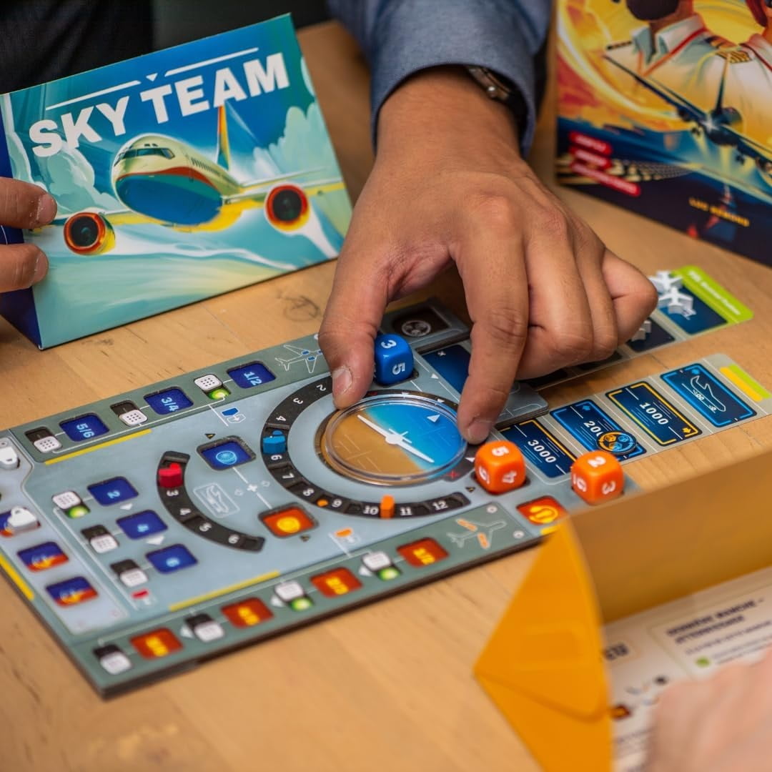 Hachette Boardgames Sky Team, Prepare for Landing Board Game by Hachette Games