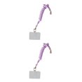 thumbnail image 2 of Methold Cuerdas colgantes de seguridad universales para teléfonos móviles con tarjeta Cordón ajustable para el cuello del teléfono inteligente Violeta 2piezas, 2 of 6