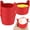 C, variant on Silicone Egg Mold for Air Fryer, Food Grade Silicone,Non-Stick Silicone Ramekins for Air Fryer, Large Muffin Cases Egg mould Poached Egg Cup for Baking Cooking Breakfast Household Kitchen Gadget
