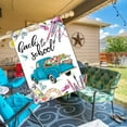 thumbnail image 3 of Back to School Large Garden Flag 28 x 40 Inch Double Sided School Supplies Truck Floral Yard Flags Spring Summer Yard Flags for Seasonal Outside Outdoor Decoration, 3 of 6
