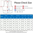 thumbnail image 5 of Men's Formal Suit Vest Casual Dress Waistcoat Business Prom Wedding Tuxedo Vests Solid Color M, 5 of 7