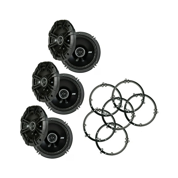 Fits Volkswagen Jetta 2005-2014 Factory Speaker Upgrade Kicker (3) DSC65 Package