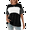 Black, variant on Womens Summer Oversized 2025 Crewneck Casual Color Block Striped Shirts Blouses Green S