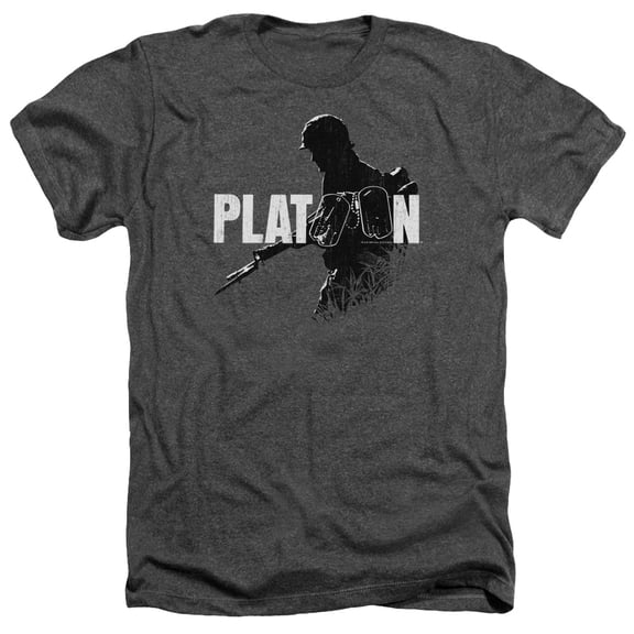 Platoon - Shadow Of War - Heather Short Sleeve Shirt - X-Large